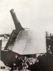 24 cm howitzer cannon on Odderøya